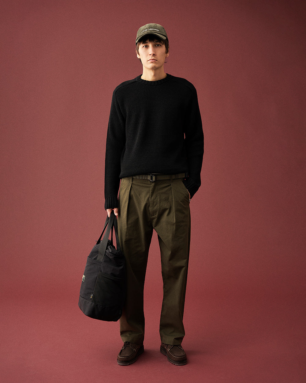 AKSYLVESTER KNIT - Caviar