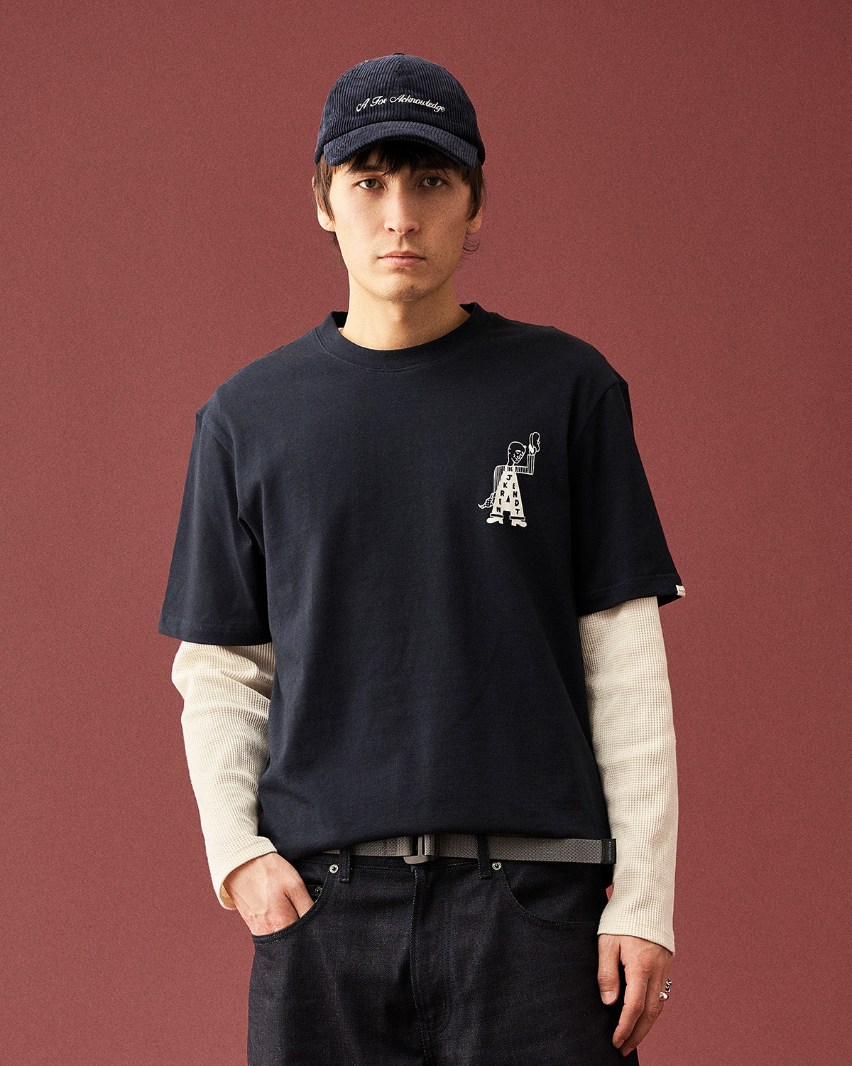 AKKARL CORDUROY CAP - Sky Captain