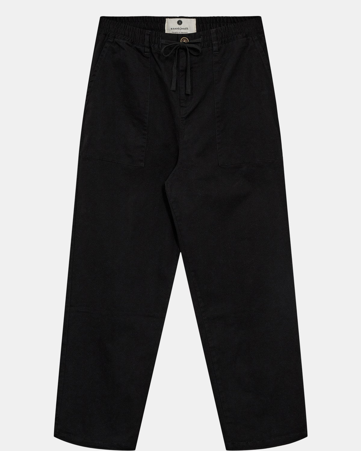 AKJAKOB FATIQUE COTTON PANTS - Caviar