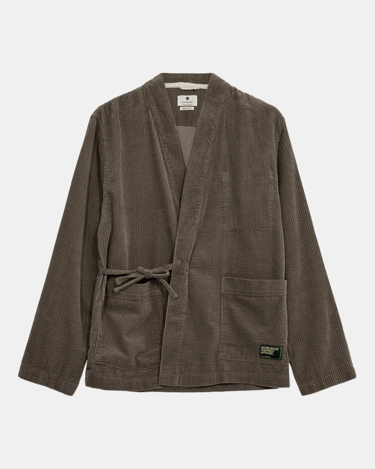 Army Green popular Corduroy Long Kimono