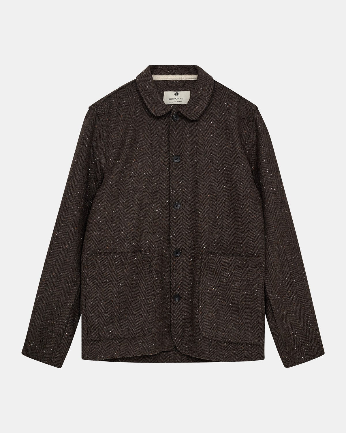 AKOSCAR WOOLEN OVERSHIRT Mulch