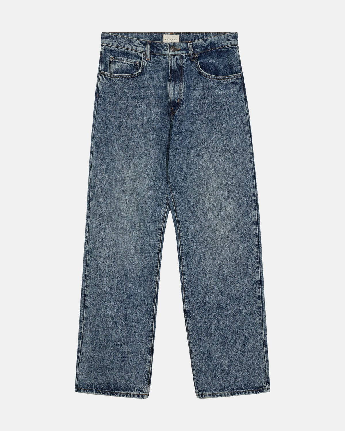 AKJONAS JEANS - 8006 MB MARBLE - Medium Blue Marble