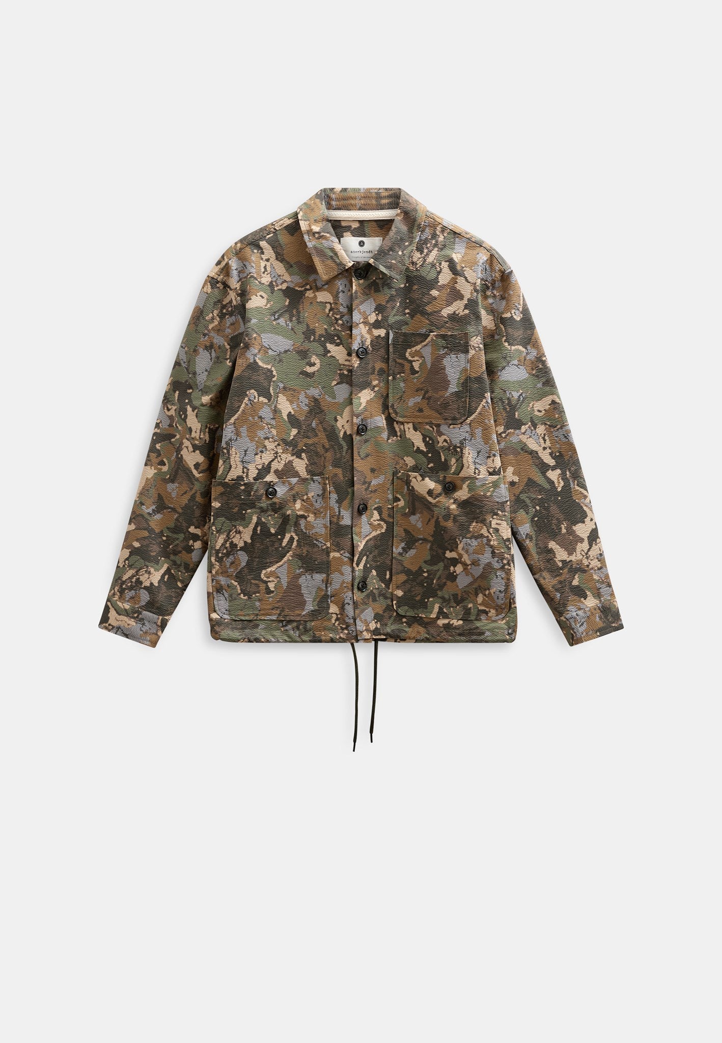 AKODIN CAMO TEC OVERSHIRT - Forest night