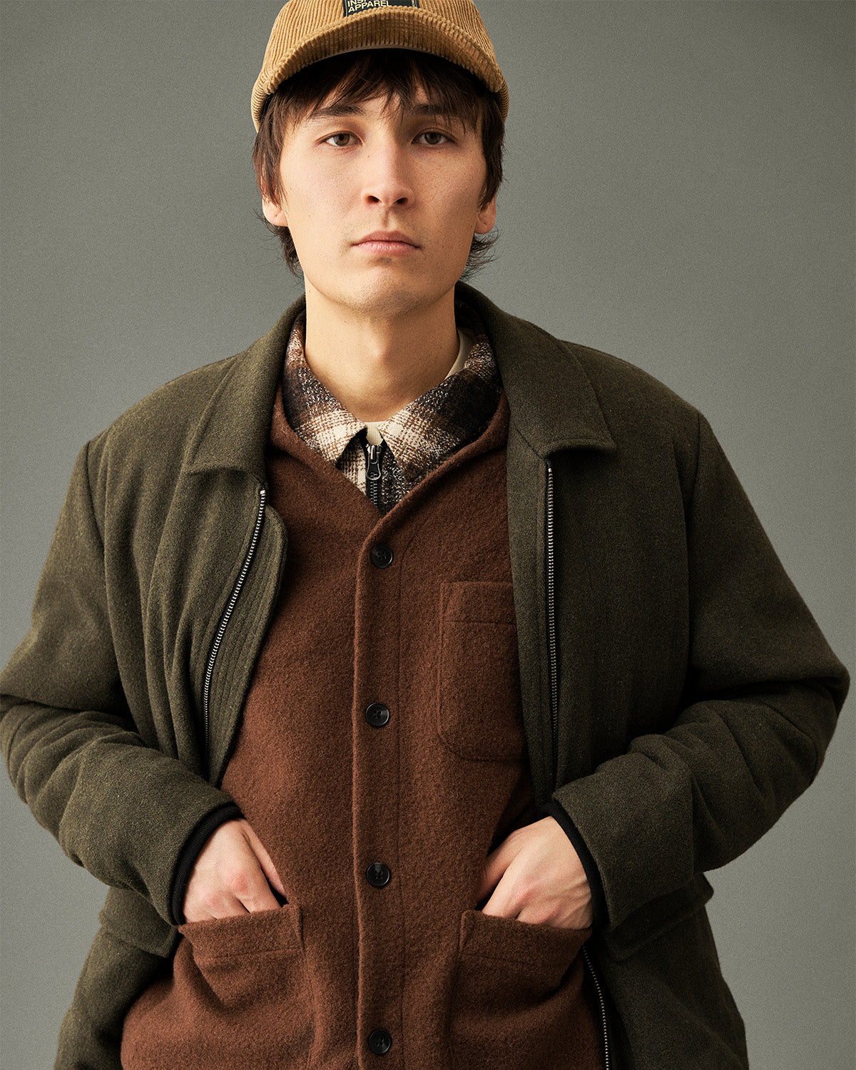 AKBRUCE WOOL JKT - Forest night