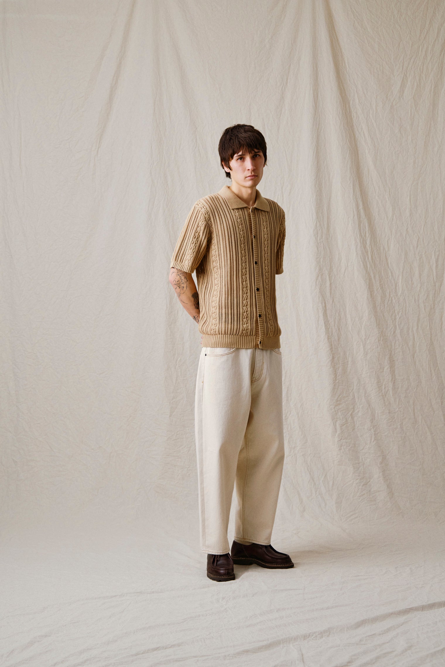 AKJUSTIN JEANS - 8009 ECRU - Ecru denim