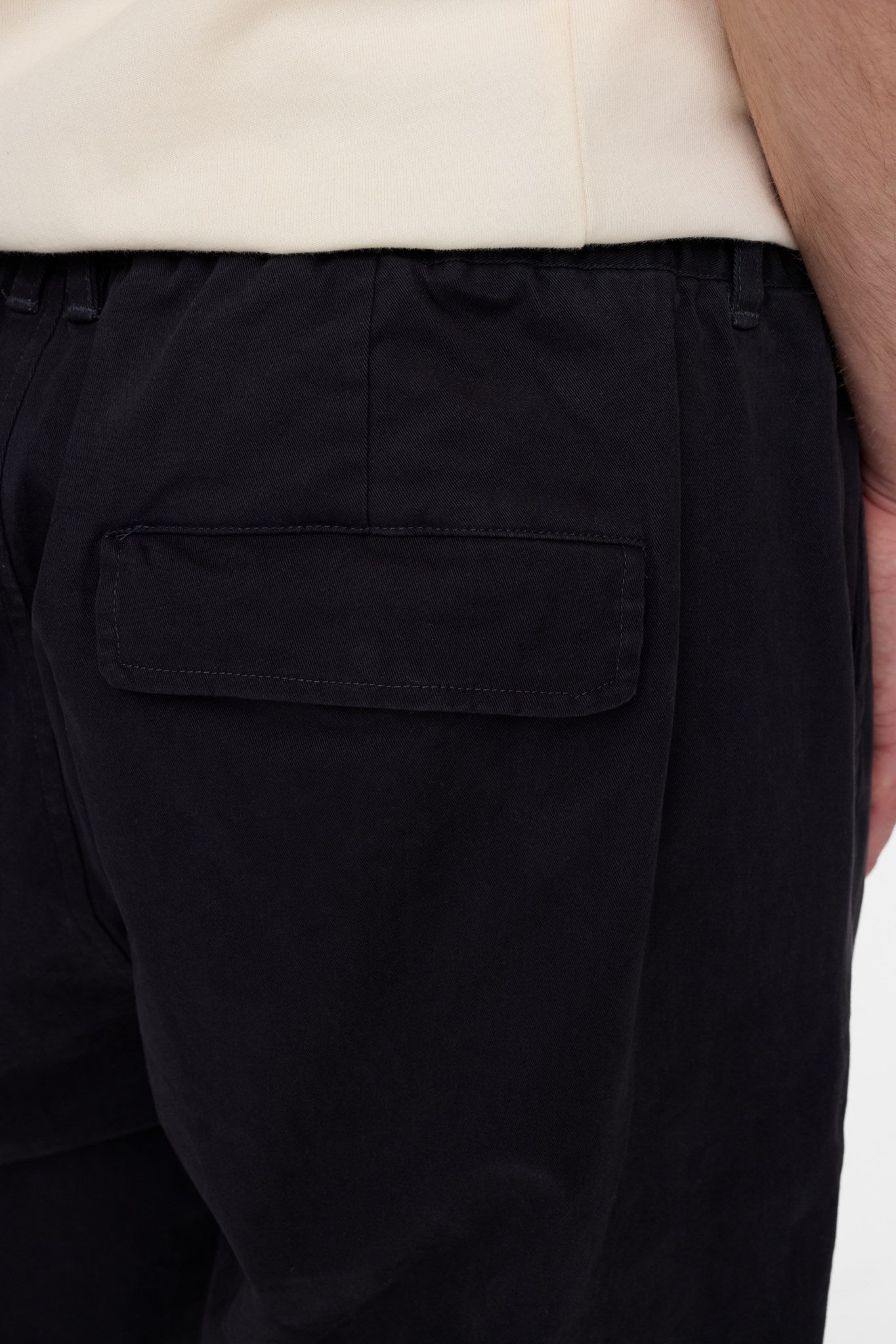 AKJAN COTTON PLEAT ELA PANTS - Sky Captain