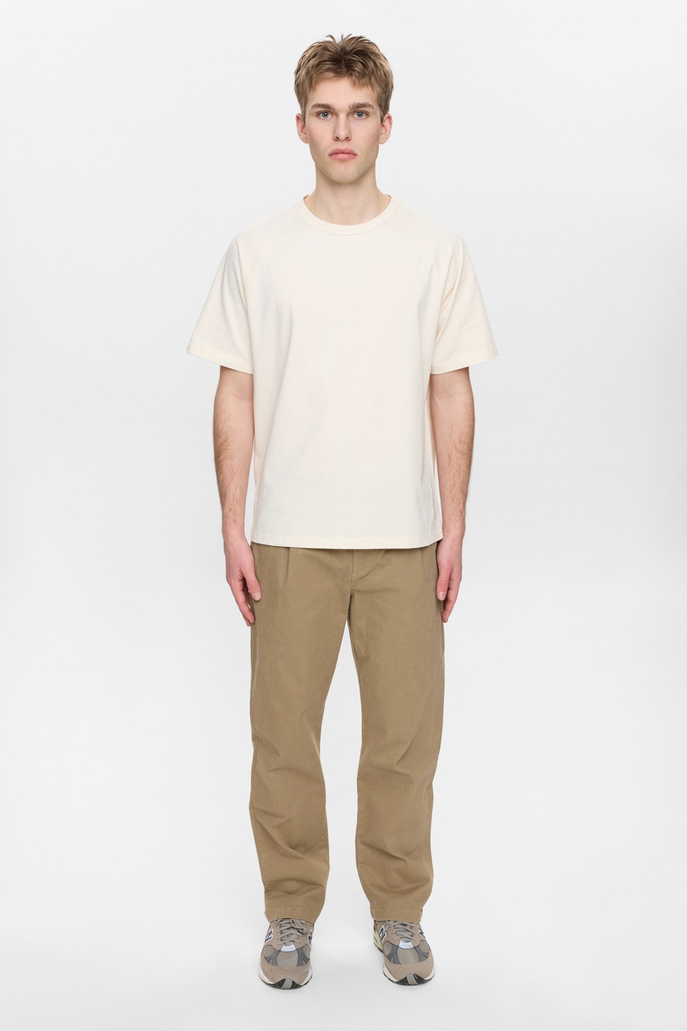 AKJAN COTTON PLEAT ELA PANTS - Incense