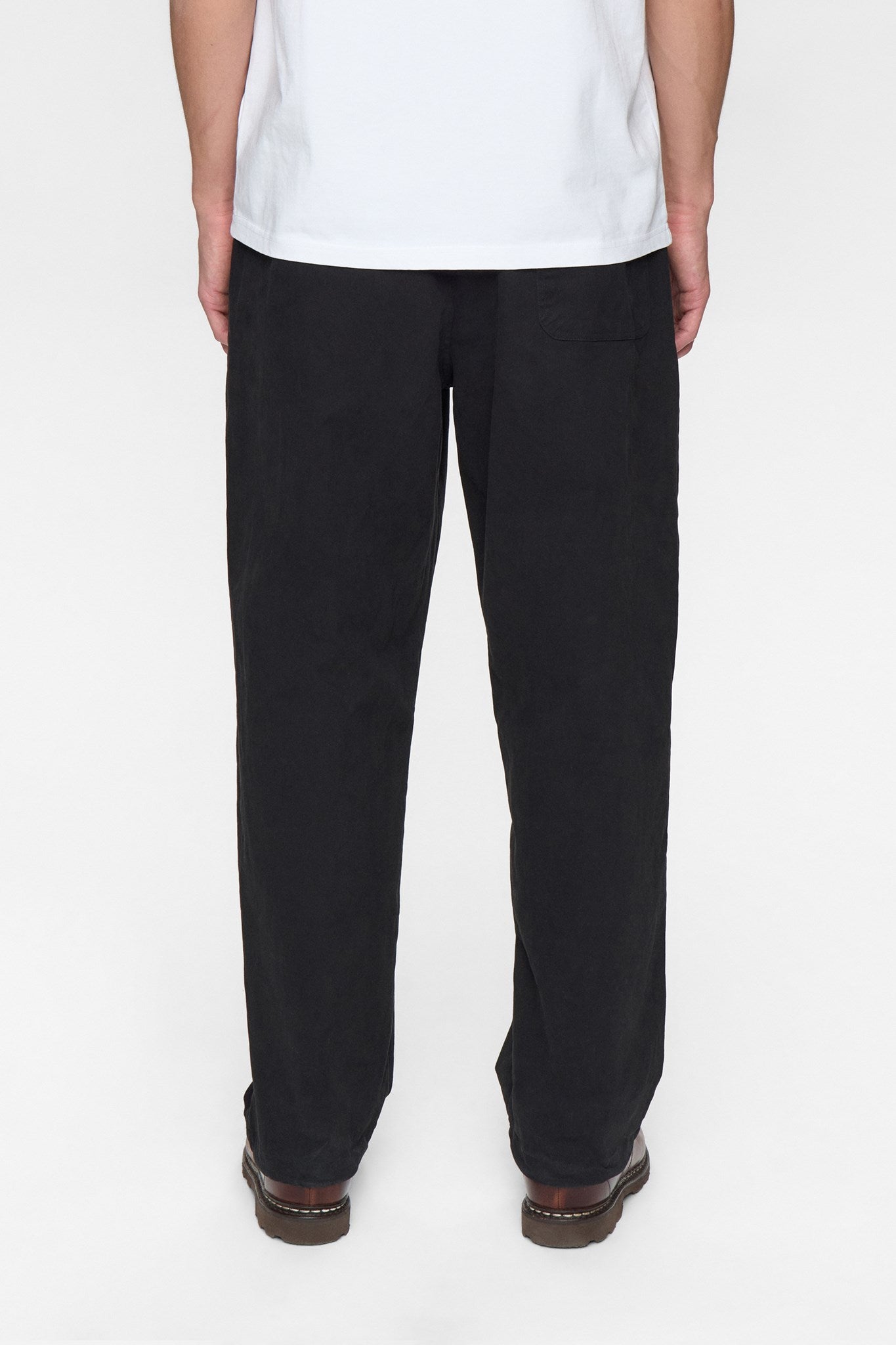 AKJAKOB FATIQUE COTTON PANTS - Caviar