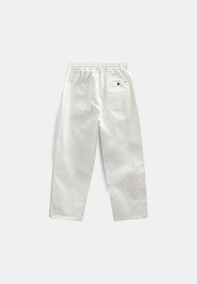 AKJAKOB FATIQUE COTTON PANTS - Tofu