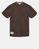 AKKIKKI S/S TEE NOOS - GOTS - Chocolate Brown