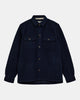 AKOSCAR BOILED WOOL OVERSHIRT - Sky Captain