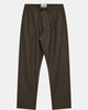 AKJAN WOOL PANTS - Chocolate Brown