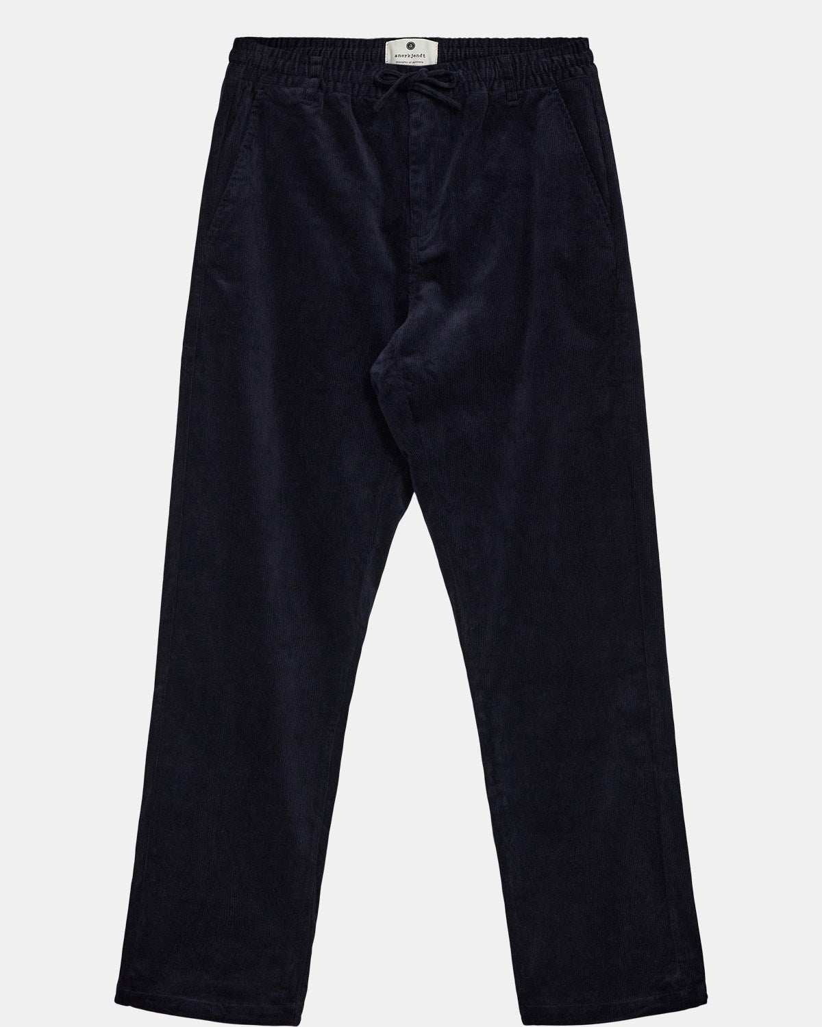 Akjan AKJAN ELASTIC CORD PANTS - Dark Navy