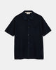 AKSVEND S/S KNIT SHIRT - Sky Captain