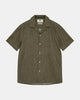 AKKURT TWILL S/S SHIRT - Deep Lichen Green