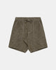 AKJAN TWILL CONTRAST SHORTS - Deep Lichen Green