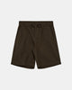 AKLT JAMES COT/LINEN ELA SHORTS - Forest night