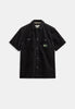 AKTHEO CORDUROY S/S SHIRT - Caviar
