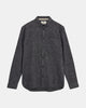 AKKONRAD 2 TONE BRUSHED  SHIRT - Caviar