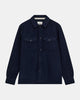 AKOSCAR BOILED WOOL OVERSHIRT - Sky Captain