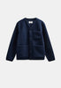 AKSIGURD BOILED WOOL OVERSHIRT - Sky Captain
