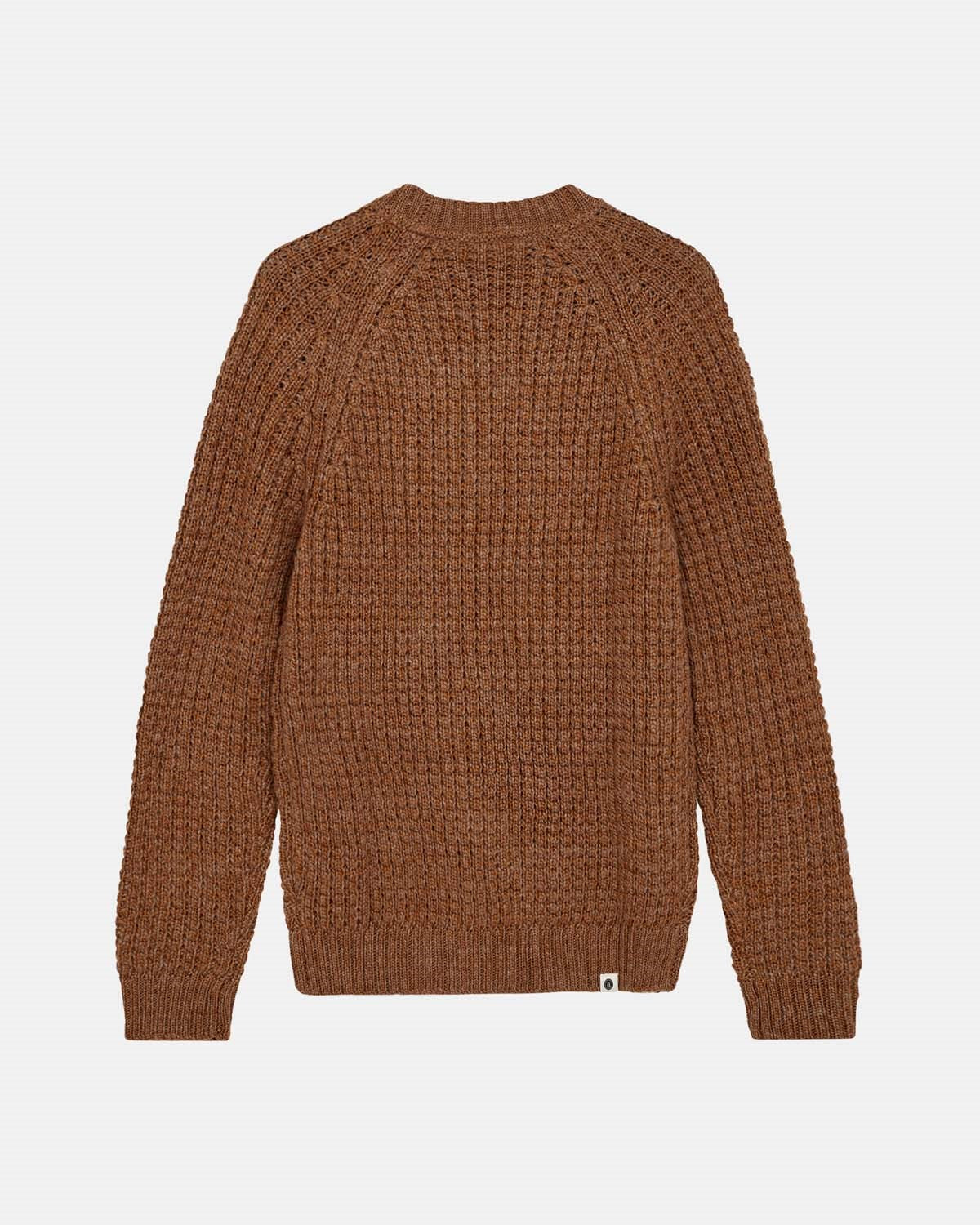 AKSUNE STRUCTURE KNIT - Golden Brown