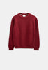 AKSUNE PATENT KNIT - Red Dahlia