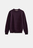 AKSUNE PATENT KNIT - Blackberry Wine