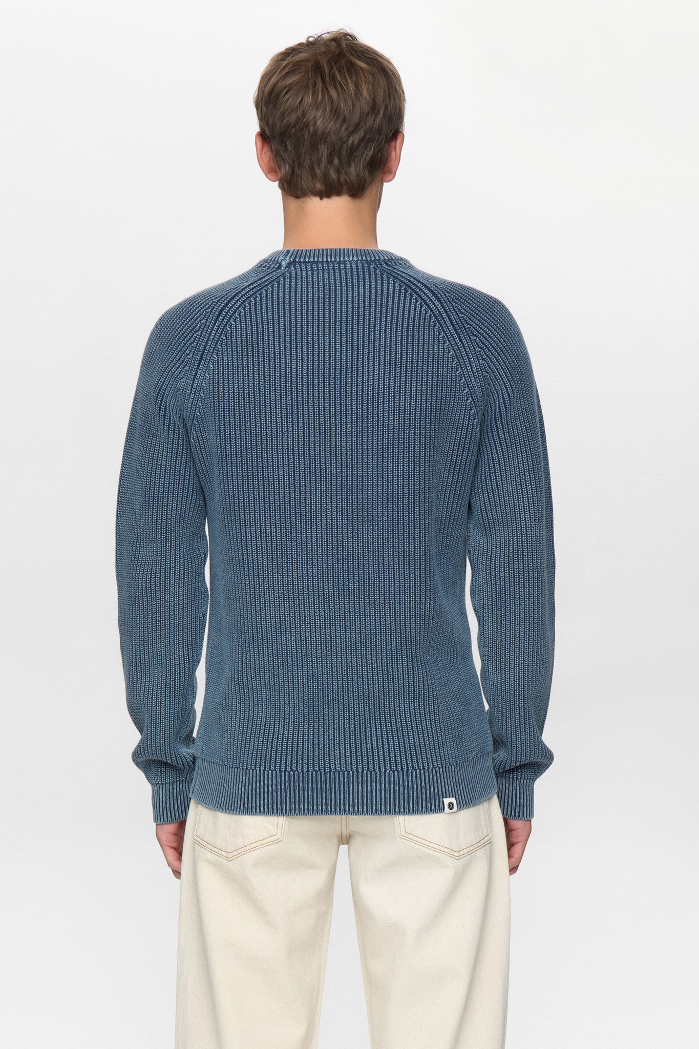 AKSUNE PATENT KNIT - Light Blue