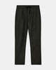 AKJAN PLEAT WOOL PANTS - Forest night