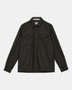 AKOSCAR WOOL OVERSHIRT - Forest night