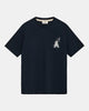 AKVILLADS UNDYED S/S TEE - Sky Captain