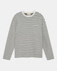 AKVILLADS STRIPE L/S TEE - Tofu
