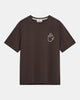 AKVILLADS ESPRESSO PRINT S/S TEE - Mulch