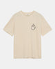 AKVILLADS ESPRESSO PRINT S/S TEE - Tofu