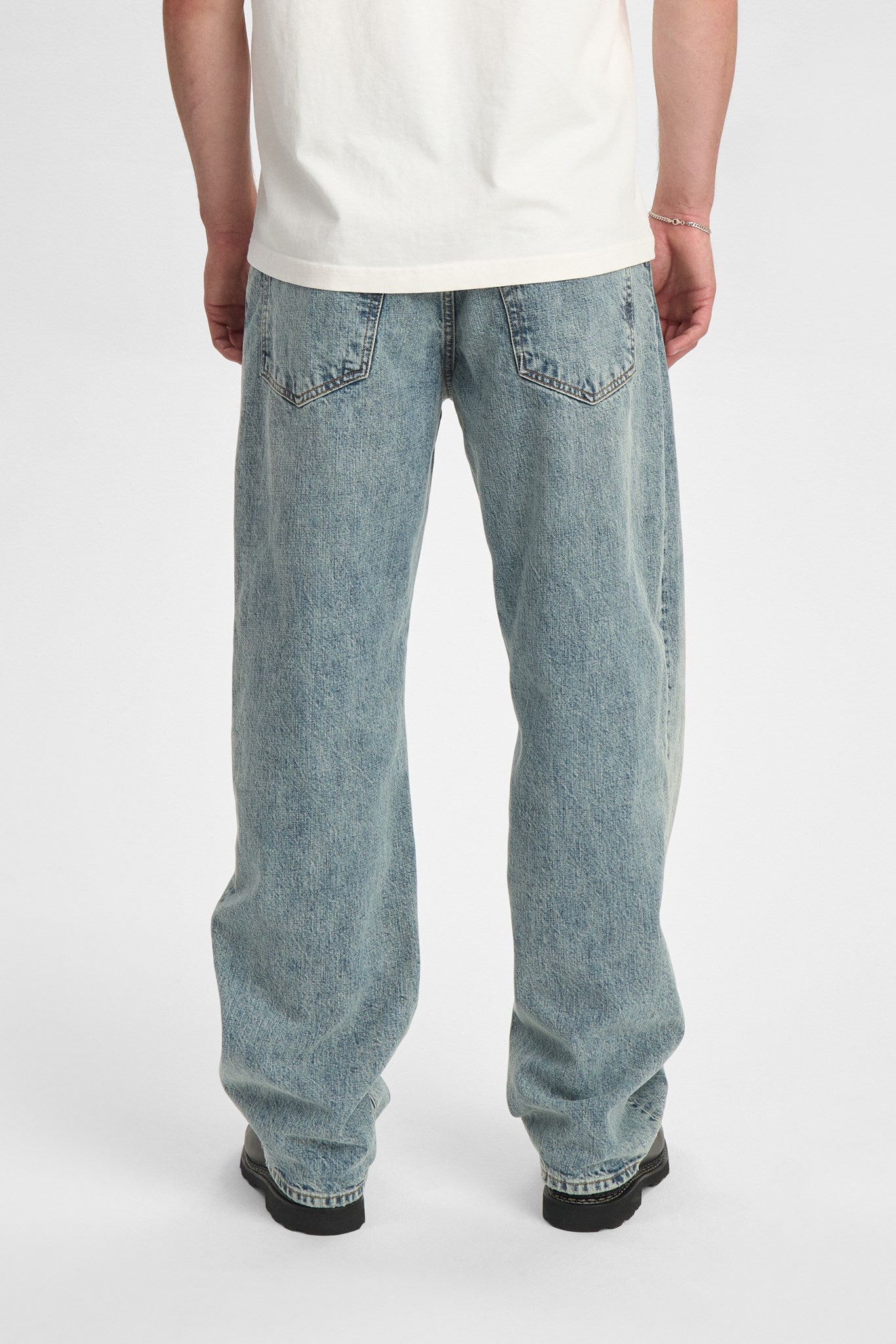 AKJONAS JEANS - 8006 MB MARBLE - Medium Blue Marble