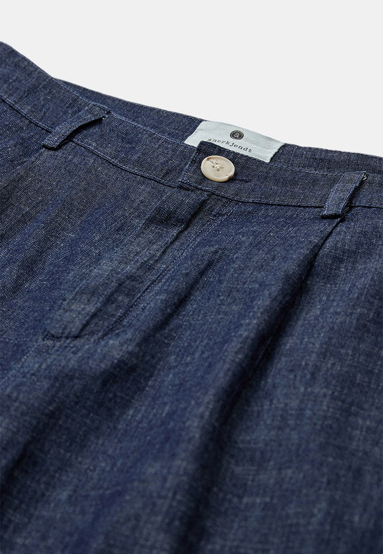 AKJAN CHAMBRAY PANTS - Sky Captain