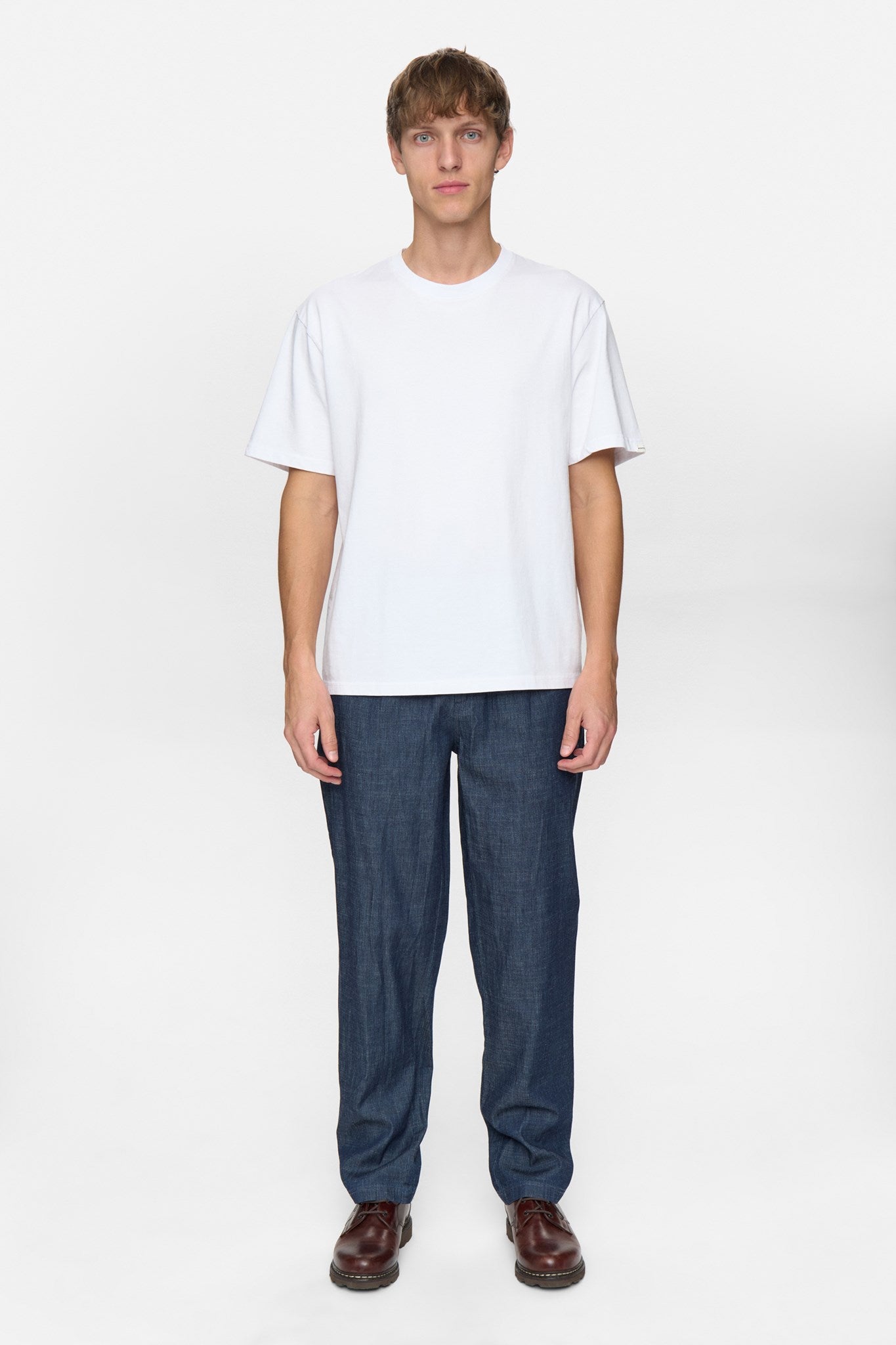 AKJAN CHAMBRAY PANTS - Sky Captain