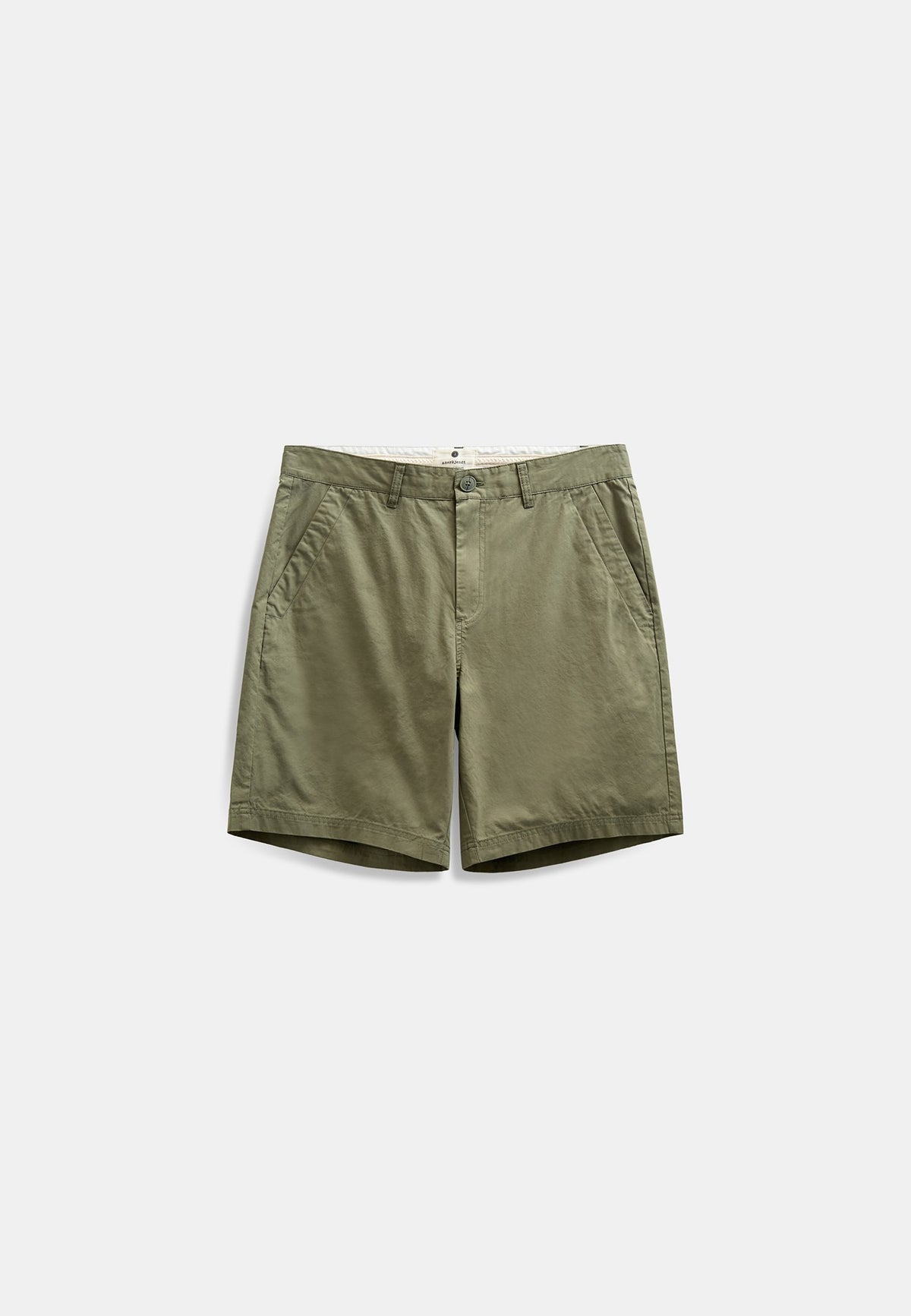 AKJAN COTTON POPLIN SHORTS - Loden Green