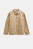 AKODIN COTTON POPLIN OVERSHIRT - Incense
