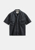 AKOTTO 2 POCKETS S/S SHIRT - Caviar