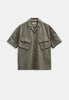 AKOTTO 2 POCKETS S/S SHIRT - Loden Green