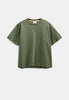AKVILLADS STRIPE S/S TEE - Loden Green