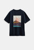 AKVILLADS SUN S/S TEE - Sky Captain