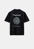 AKVILLADS FRAGMENTS S/S TEE - Caviar