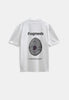 AKVILLADS FRAGMENTS S/S TEE - Bright White