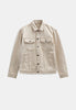 AKKARSTEN DENIM JACKET  - Ecru denim