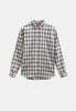 AKLASSE CHECK LS SHIRT - Sky Captain