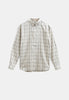 AKLASSE CHECK LS SHIRT - Light Blue