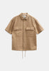 AKOTTO SEERSUCKER SS OVERSHIRT - Incense
